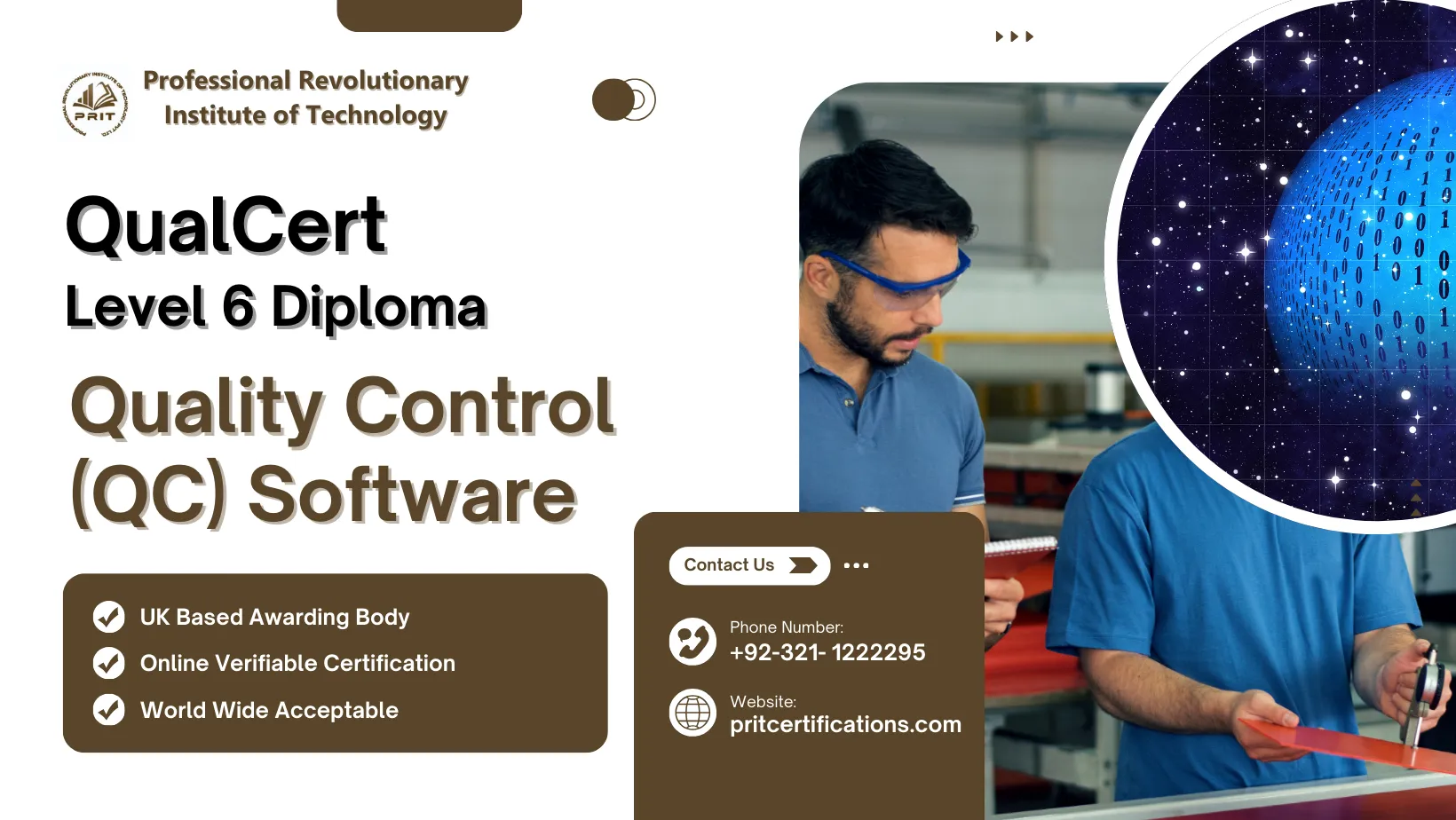 QualCert Level 6 Diploma in Quality Control (QC) Software