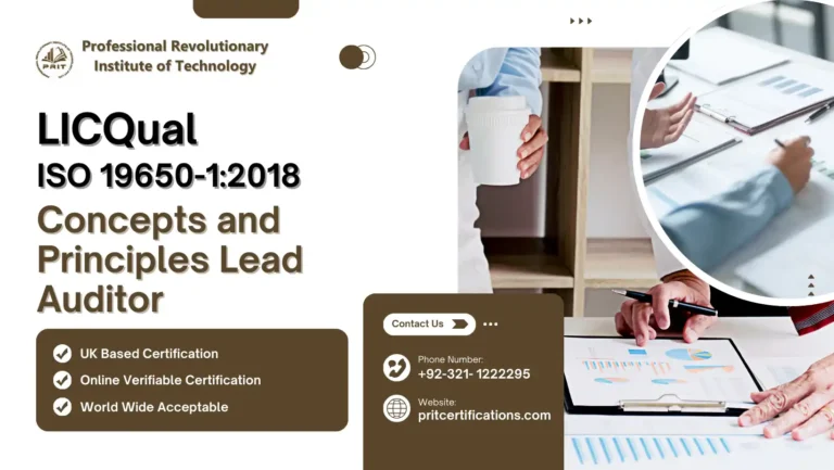 LICQual ISO 19650-1:2018 – Concepts and Principles Lead Auditor
