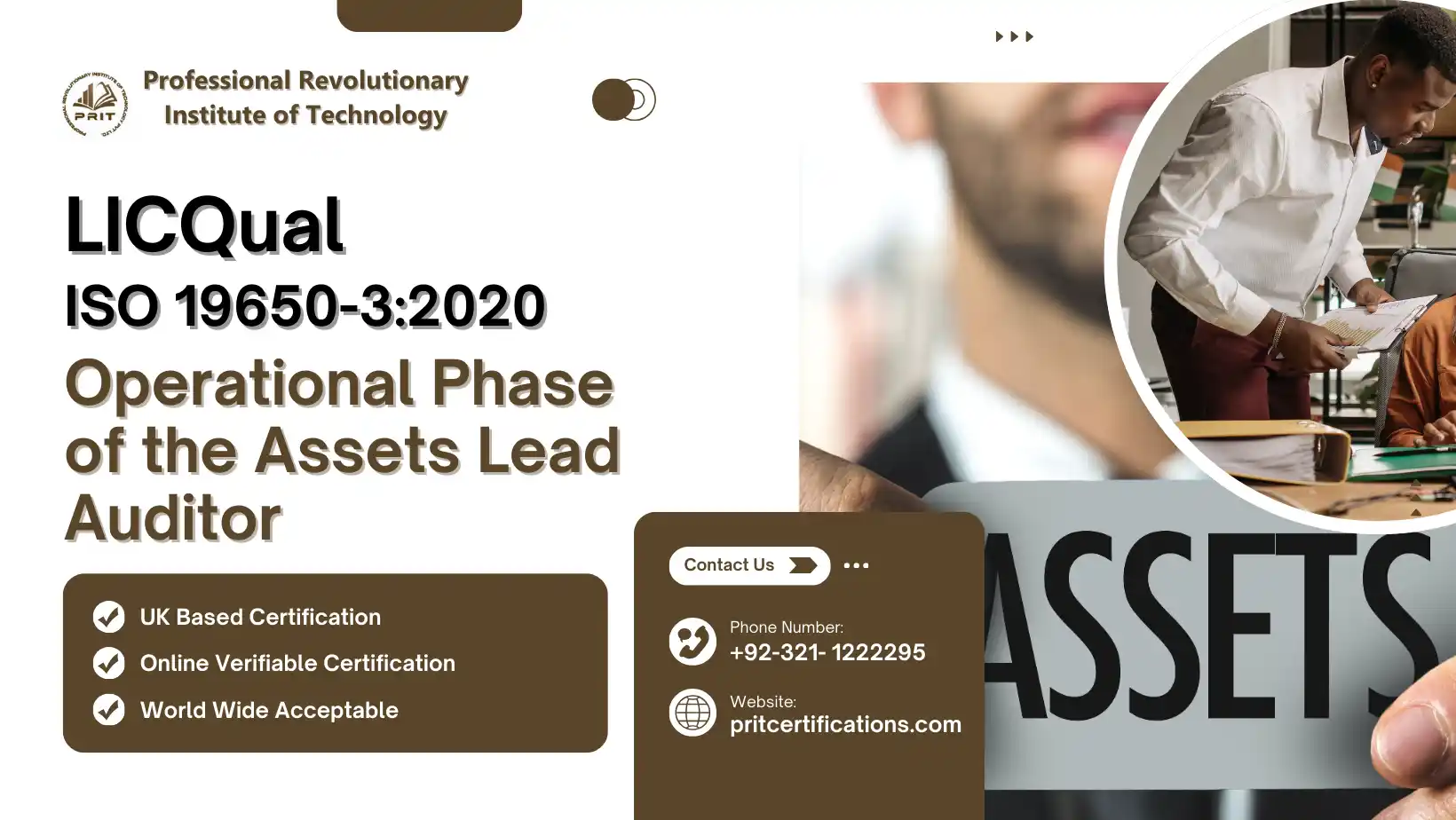 LICQual ISO 19650-3:2020 – Operational Phase of the Assets Lead Auditor