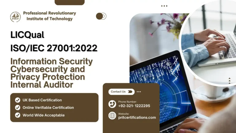 LICQual ISO/IEC 27001:2022 Information Security Cybersecurity and Privacy Protection Internal Auditor