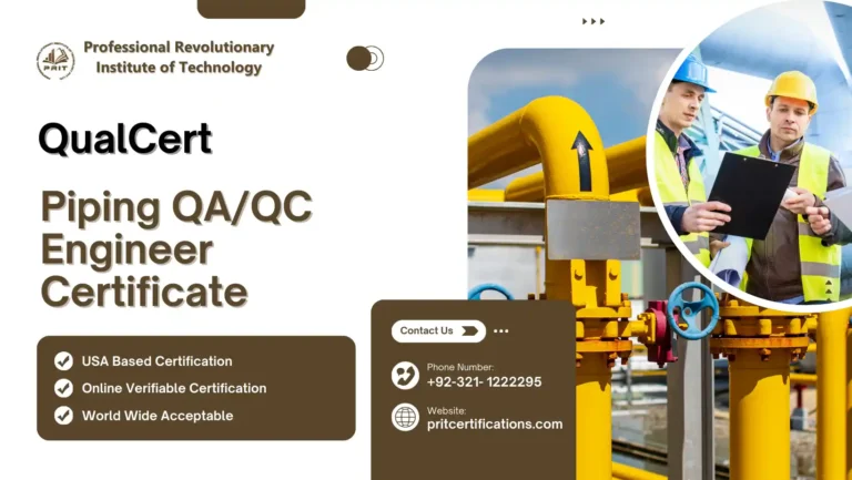 QualCert Piping QA/QC Engineer Certificate