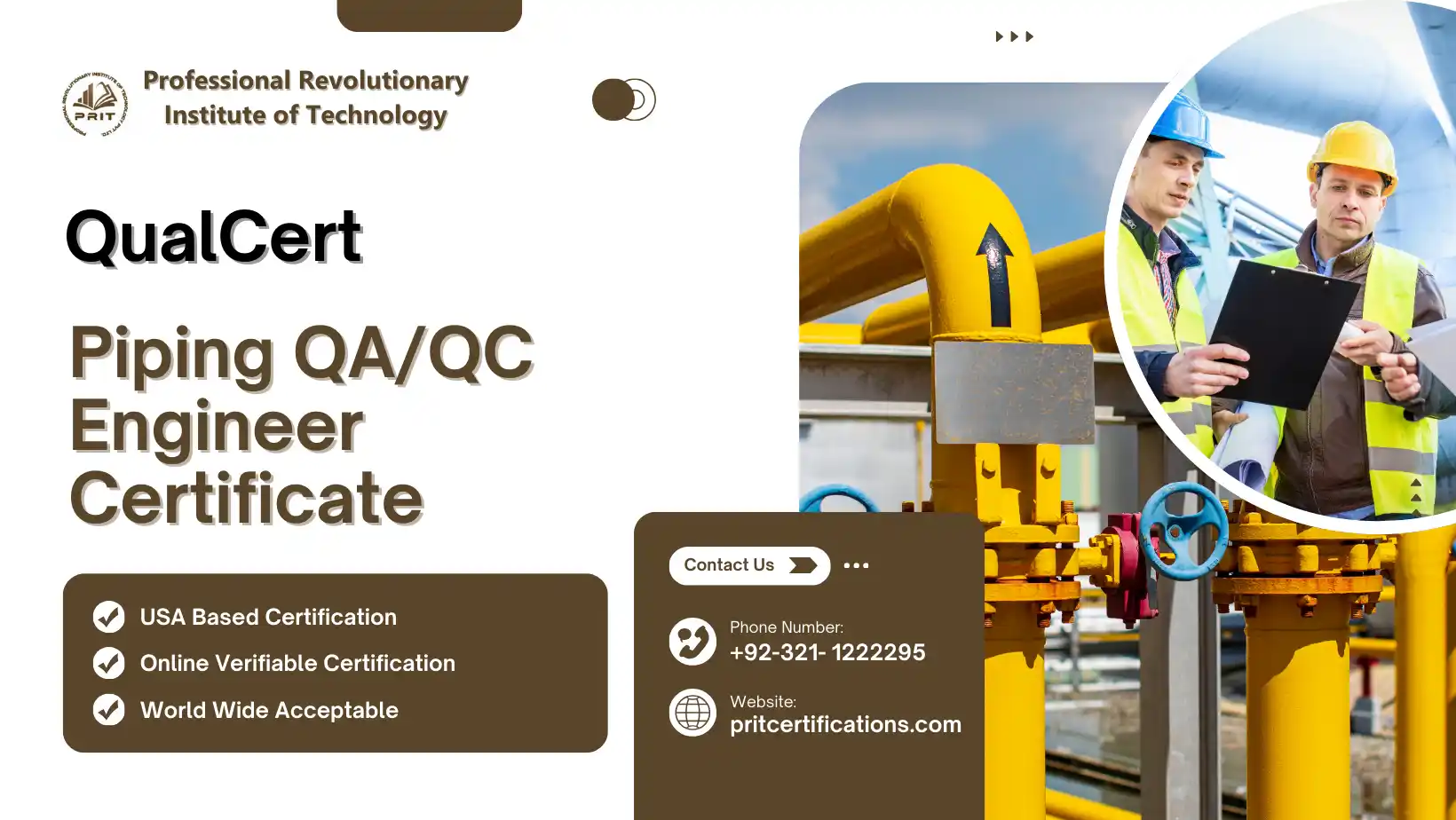 QualCert Piping QA/QC Engineer Certificate