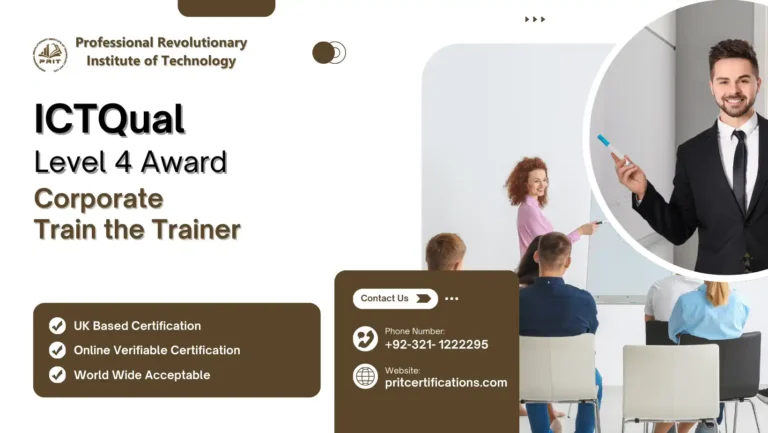ICTQual Level 4 Award in Corporate Train the Trainer