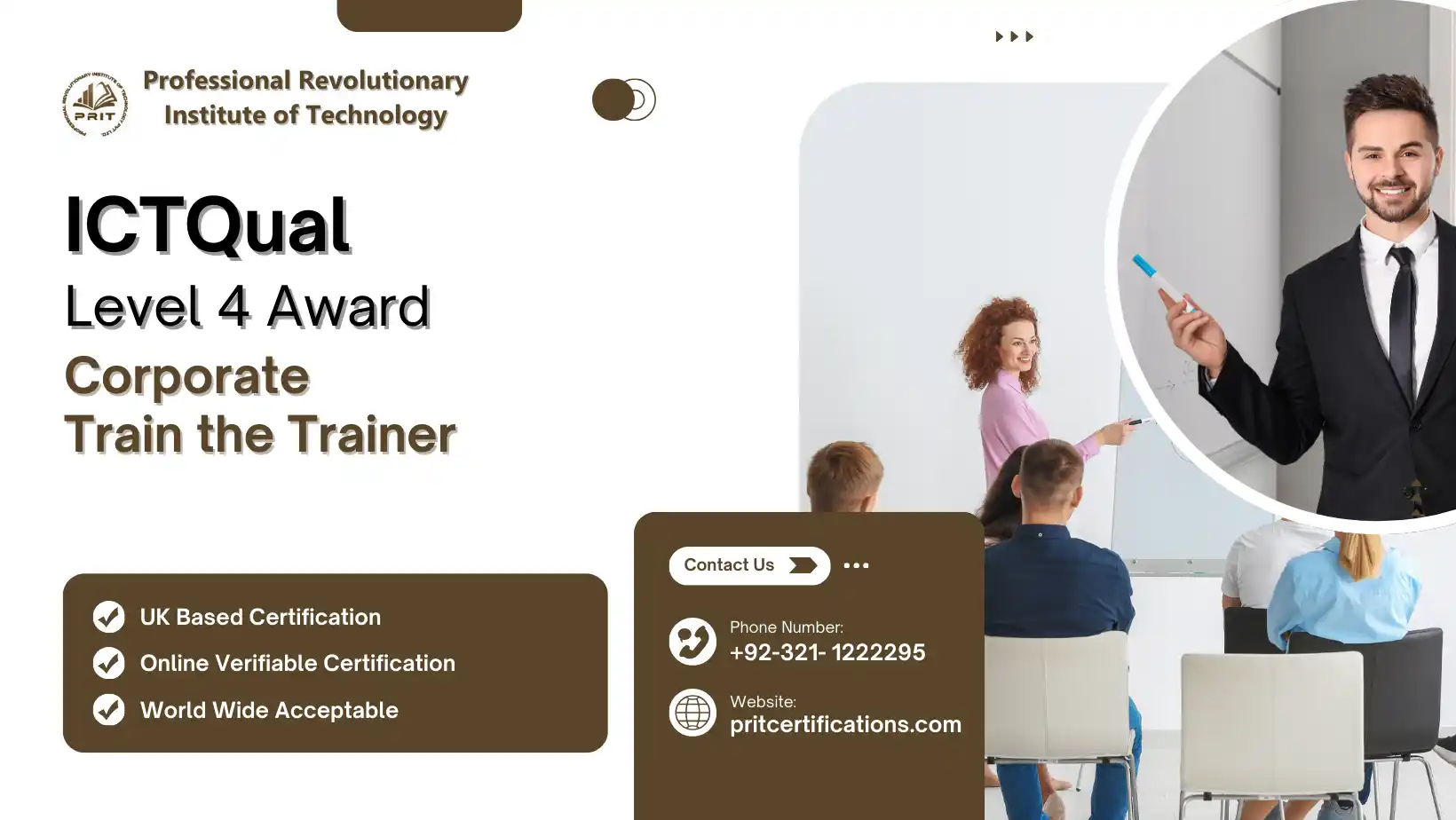 ICTQual Level 4 Award in Corporate Train the Trainer