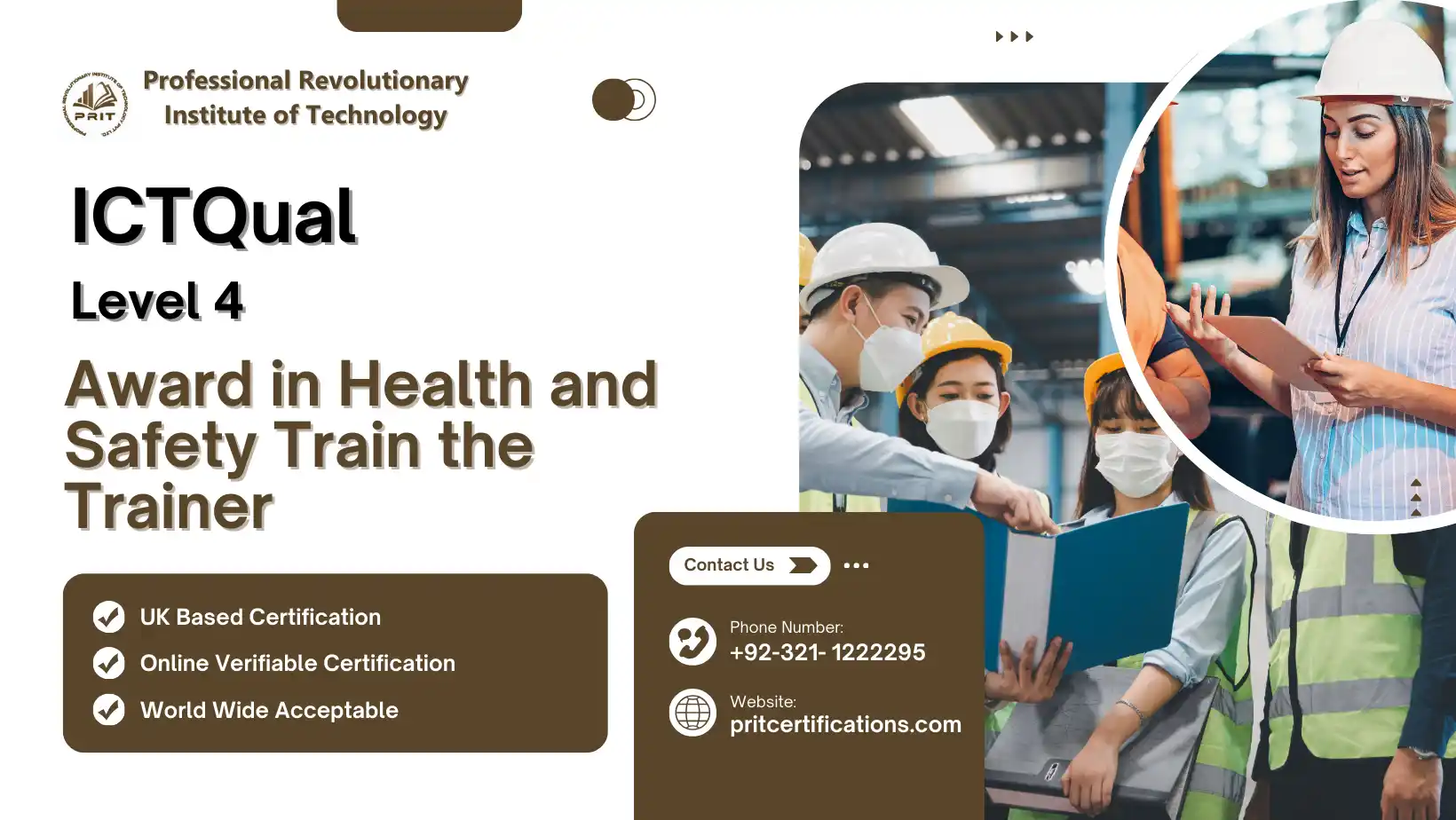 ICTQual Level 4 Award in Health and Safety Train the Trainer
