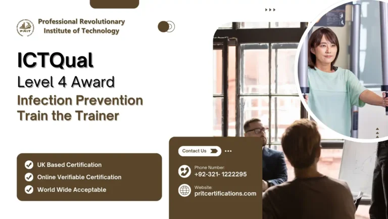ICTQual Level 4 Award in Infection Prevention Train the Trainer