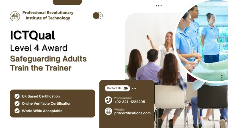 ICTQual Level 4 Award in Safeguarding Adults Train the Trainer