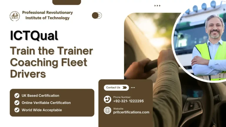 ICTQual Train the Trainer Coaching Fleet Drivers