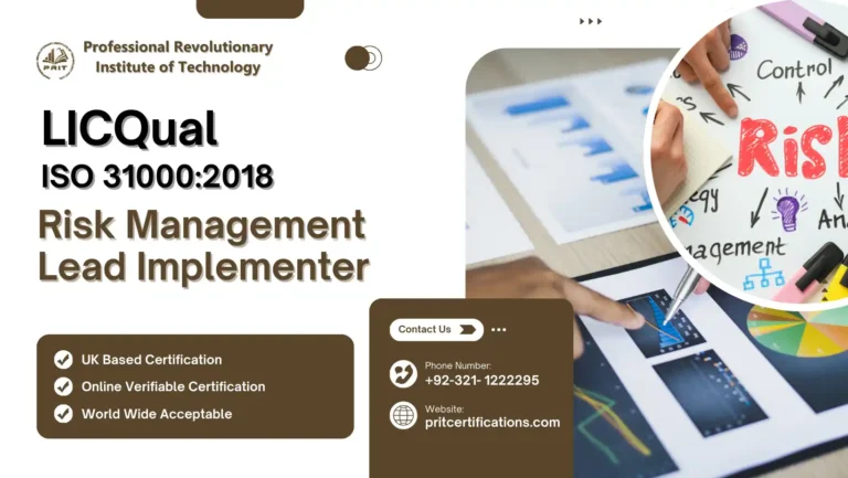 LICQual ISO 31000:2018 Risk Management Lead Implementer