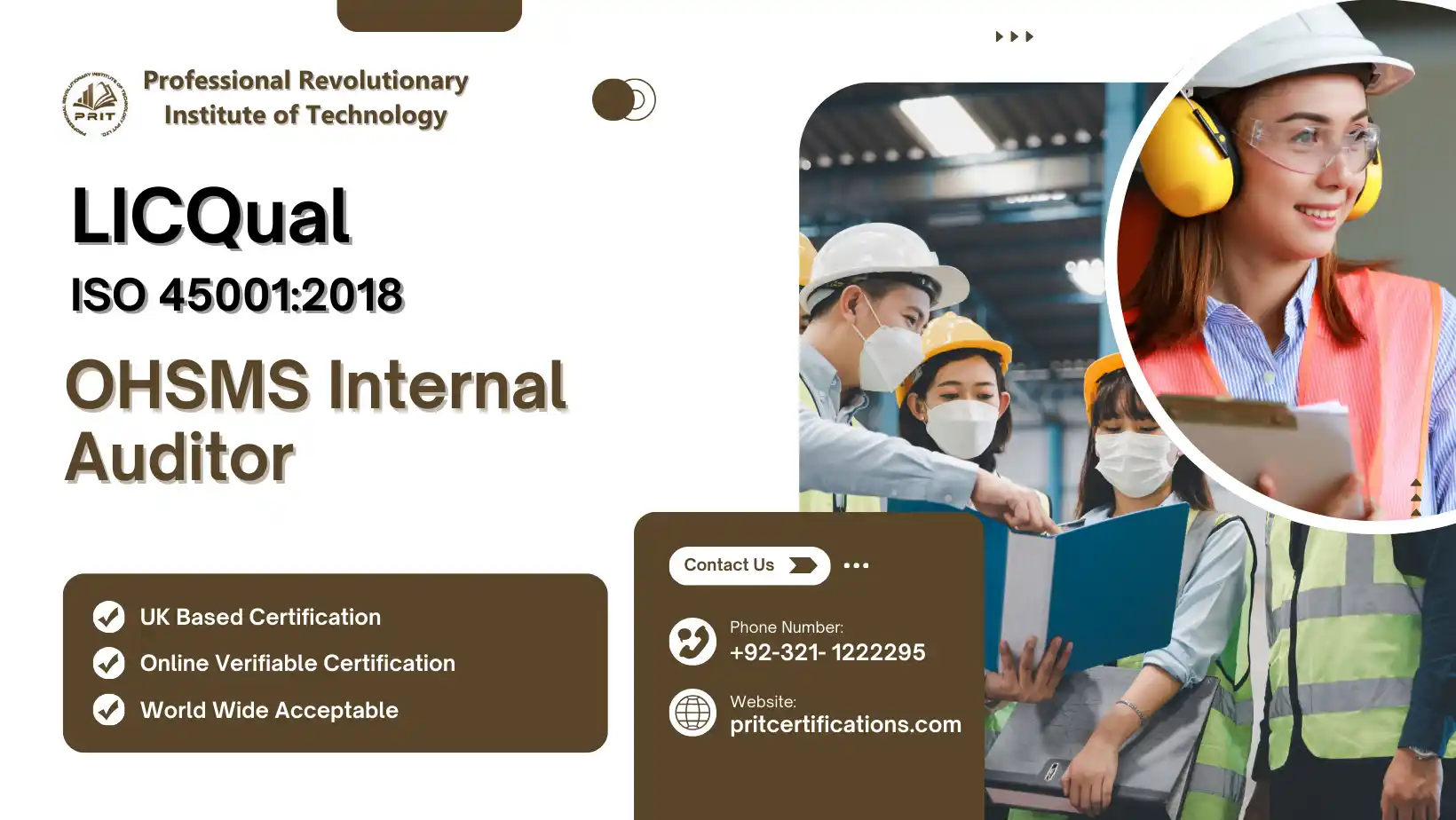 LICQual ISO 45001:2018 OHSMS Internal Auditor
