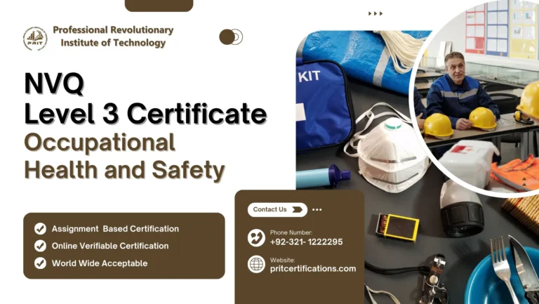NVQ Level 3 Certificate in Occupational Health and Safety