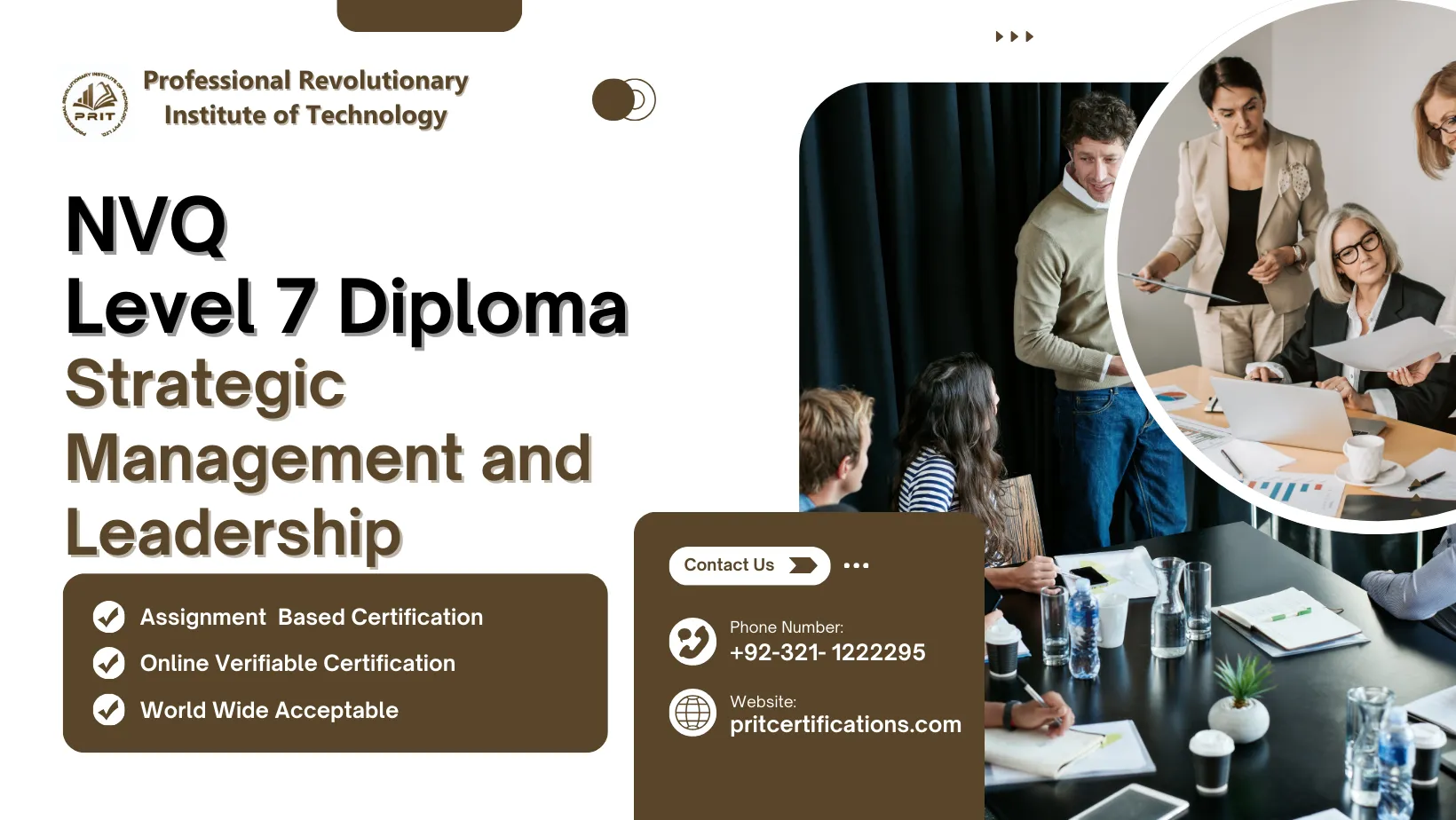 NVQ Level 7 Diploma in Strategic Management and Leadership