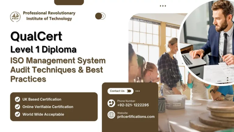 QualCert Level 1 Diploma in ISO Management System Audit Techniques and Best Practices