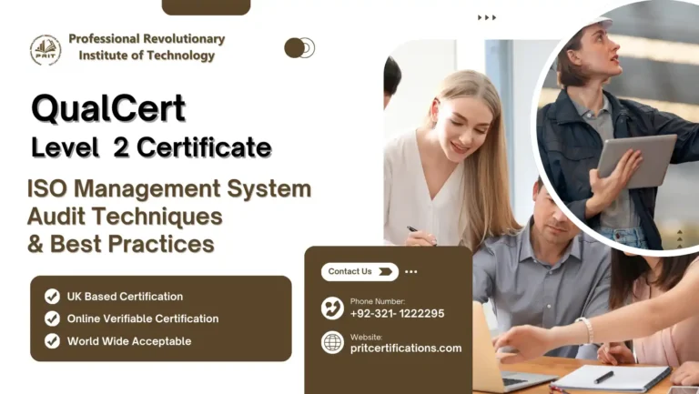 QualCert Level 2 Certificate in ISO Management System Audit Techniques and Best Practices