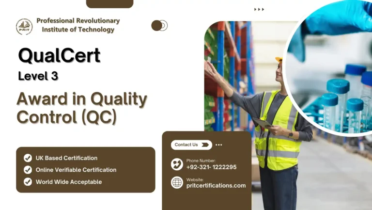 QualCert Level 3 Award in Quality Control (QC)