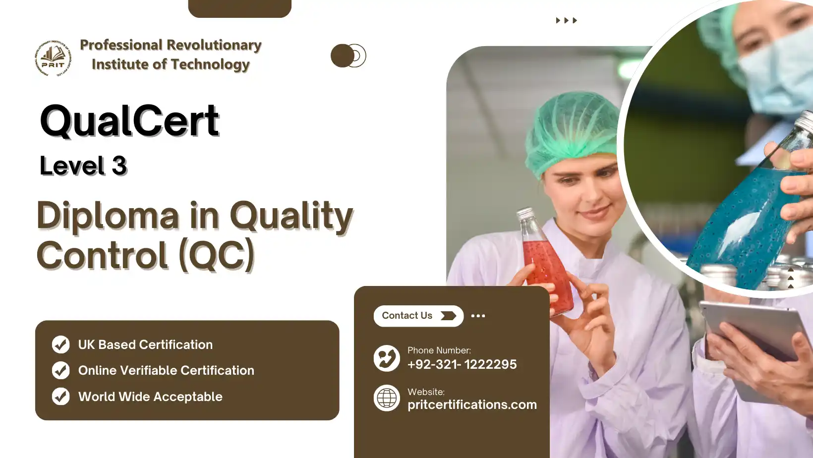 QualCert Level 3 Diploma in Quality Control (QC)