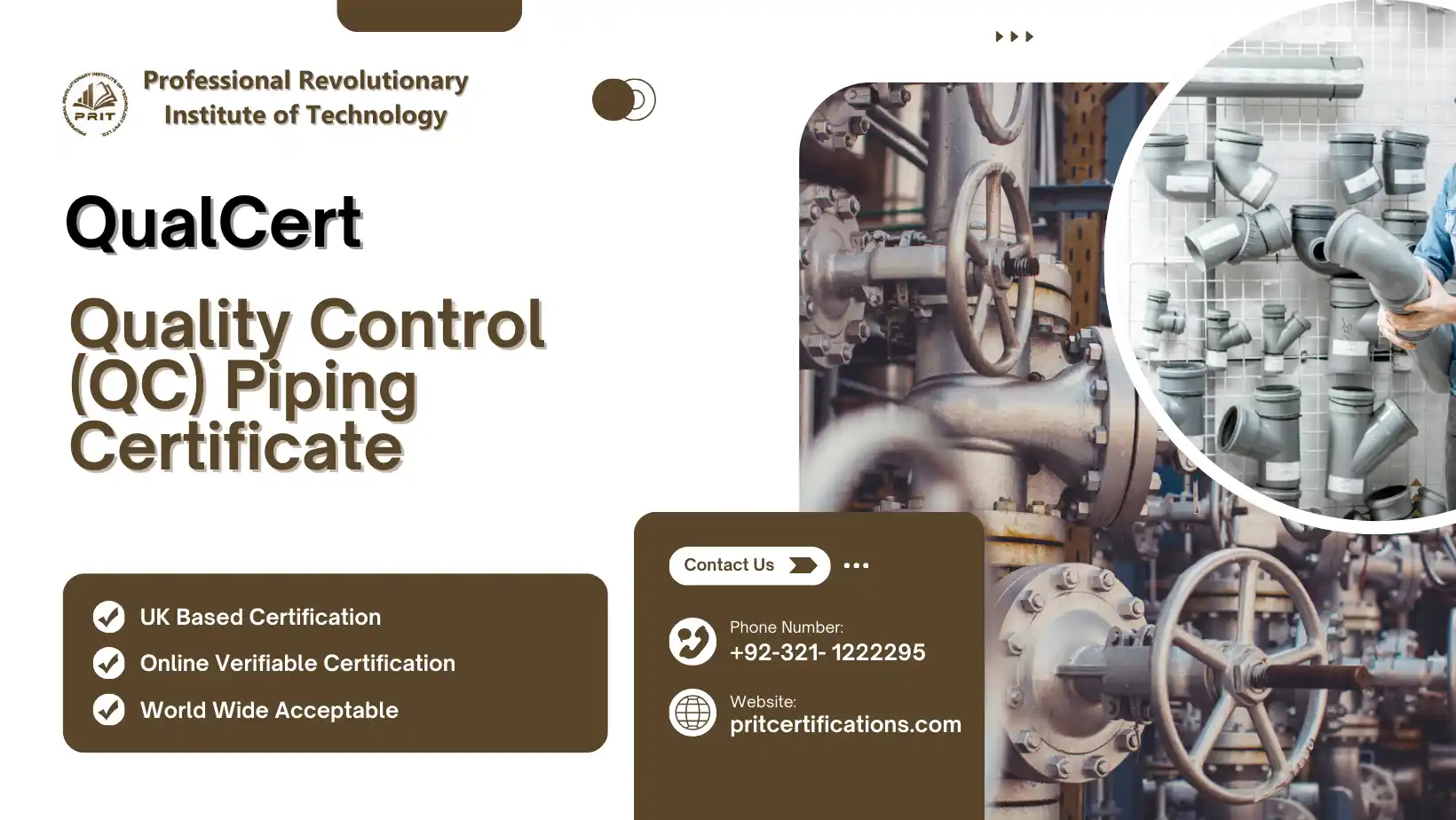 QualCert Quality Control (QC) Piping Certificate